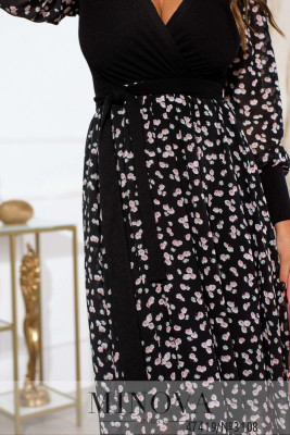 Сукня №3108-чорна-квітка_minova_6