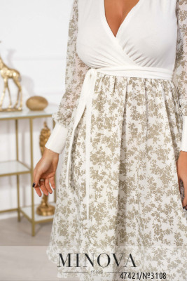 Сукня №3108-білий-листок_minova_6