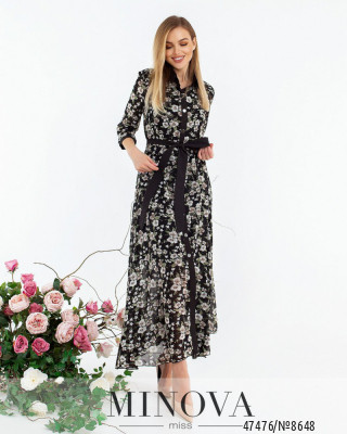 Сукня №8648-чорний_minova_5