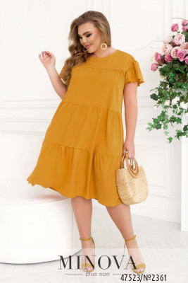 Сукня №2361-жовтий_minova_5