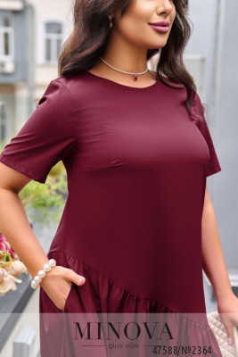 Сукня №2364-бордо_minova_5
