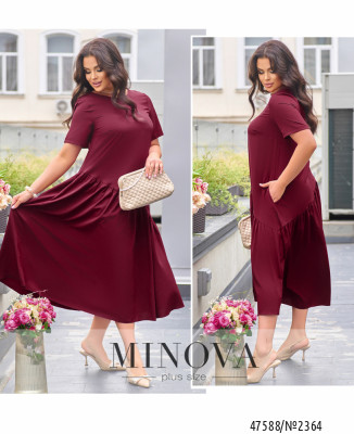 Сукня №2364-бордо_minova_7