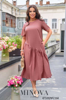 Сукня №2364-пудра_minova_5