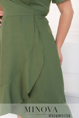 Сукня №3172B-оливка_minova_6