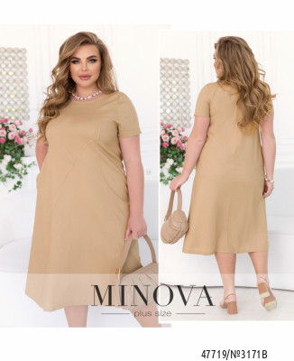 Сукня №3171B-бежевий_minova_7