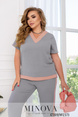 Костюм №2373-Сірий_minova_5