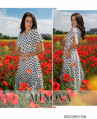 Сукня №3173Н-Білий_minova_6