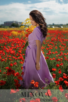 Сукня №3172Н-Ліловий_minova_5