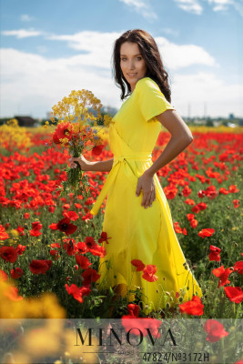 Сукня №3172Н-Жовтий_minova_5