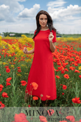 Сукня №3171Н-Червоний_minova_5