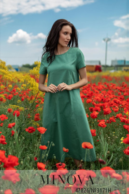 Сукня №3171Н-Зелений_minova_5