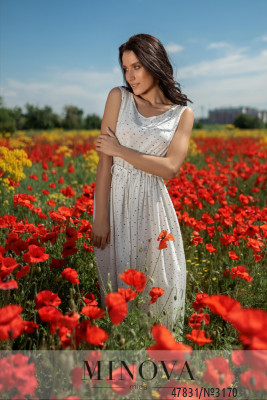 Сукня №3170-Кремовий_minova_5