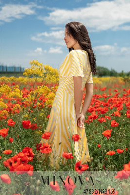 Сукня №3169-жовтий_minova_5