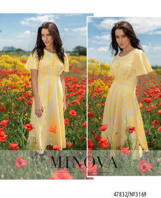 Сукня №3169-жовтий_minova_6