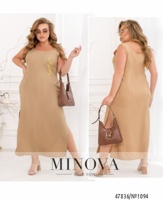 Сукня №1094-бежевий_minova_7