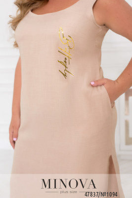 Сукня №1094-пудровий_minova_6