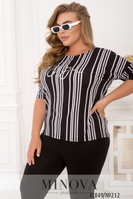 Блуза №212-Чорний_minova_5