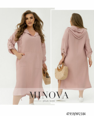 Сукня №2384-пудра_minova_7