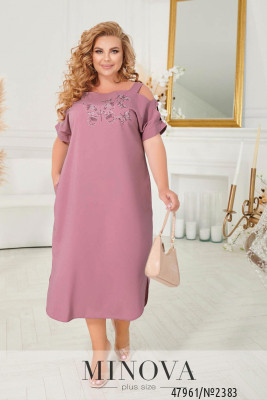 Сукня №2383-пудра_minova_5