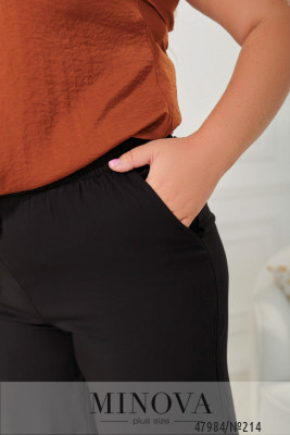 Брюки №214-Чорний_minova_6