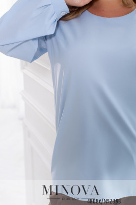 Блуза №2393-блакитний_minova_6