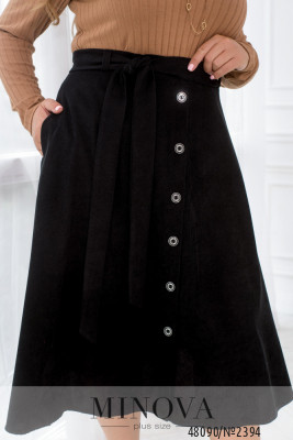 Спідниця №2394-чорний_minova_6