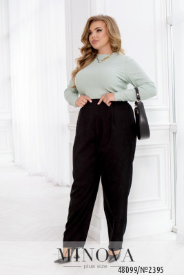 Брюки №2395-чорний_minova_5