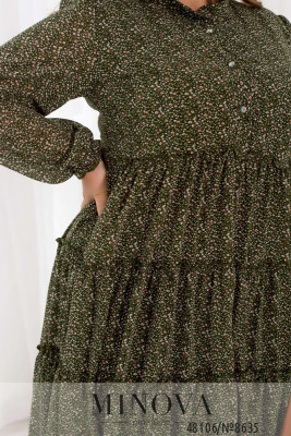 Сукня №8635-хакі_minova_6