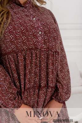 Сукня №8635-бордо_minova_6