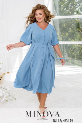 Сукня №3179-блакитний_minova_5