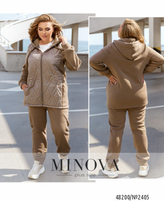 Спортивний костюм №2405-бежевий_minova_7