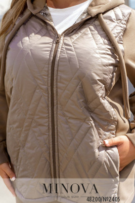 Спортивний костюм №2405-бежевий_minova_6