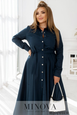 Сукня №8650-темно-синій_minova_5