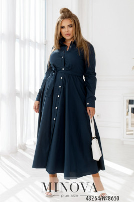 Сукня №8650-темно-синій_minova_4
