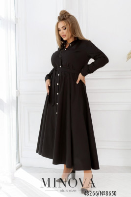 Сукня №8650-чорний_minova_5