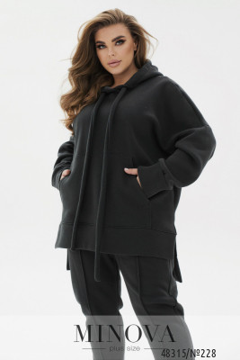 Спортивний костюм №228-Графіт_minova_5