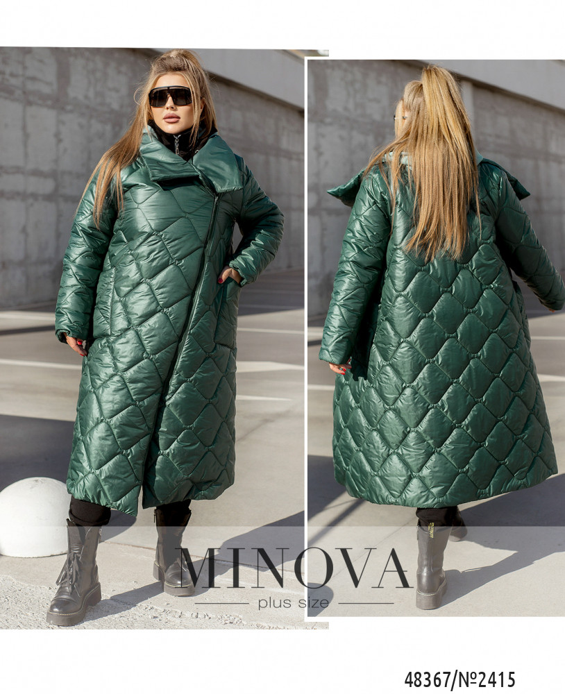 Куртка №2415-зелений_minova_4