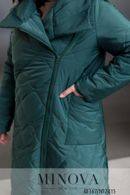 Куртка №2415-зелений_minova_6