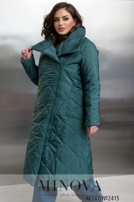 Куртка №2415-зелений_minova_5