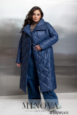 Куртка №2415-синій