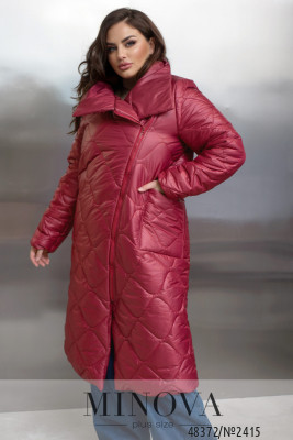 Куртка №2415-бордо_minova_5