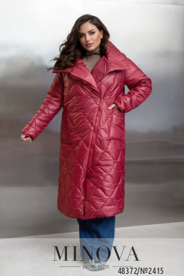 Куртка №2415-бордо