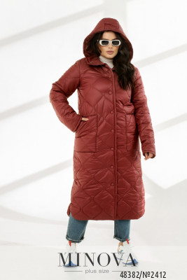 Куртка №2412-бордо_minova_5