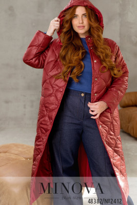 Куртка №2412-бордо_minova_5