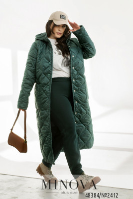 Куртка №2412-зелений_minova_5