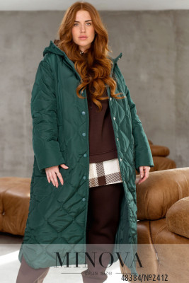 Куртка №2412-зелений_minova_5