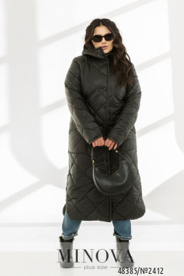 Куртка №2412-чорний