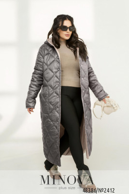 Куртка №2412-сірий_minova_5