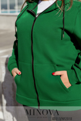 Кофта №2018-зелёный_minova_6