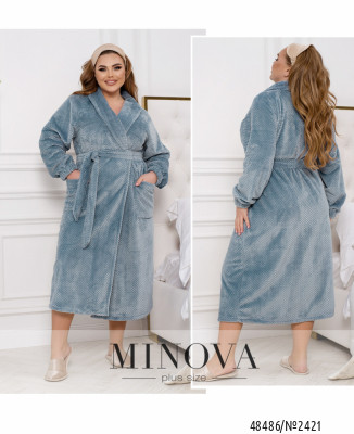 Халат №2421-джинс_minova_7